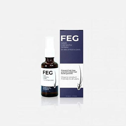 FEG Hair Growth Spray – Natural Hair Restoration for Thicker, Healthier Locks